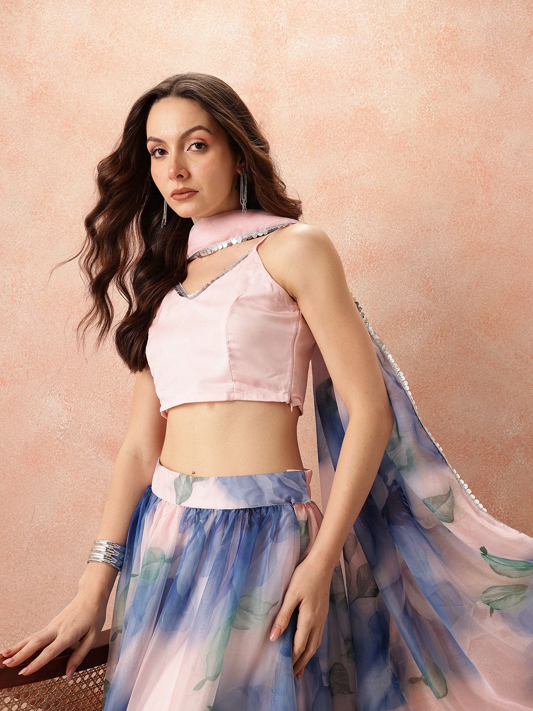 printed ready to wear lehenga set with dupatta printed ready to wear lehenga set with dupatta