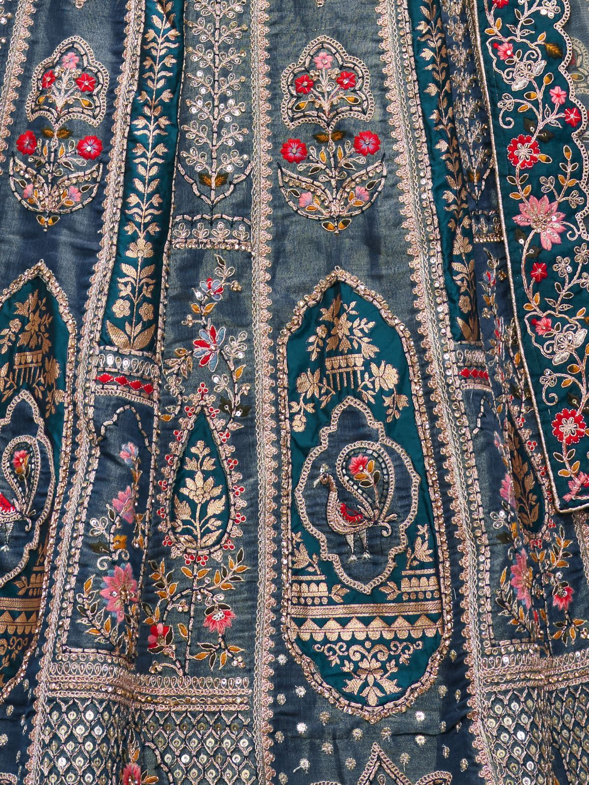 embellished sequinned semi stitched lehenga & unstitched blouse with dupatta embellished sequinned semi stitched lehenga & unstitched blouse with dupatta